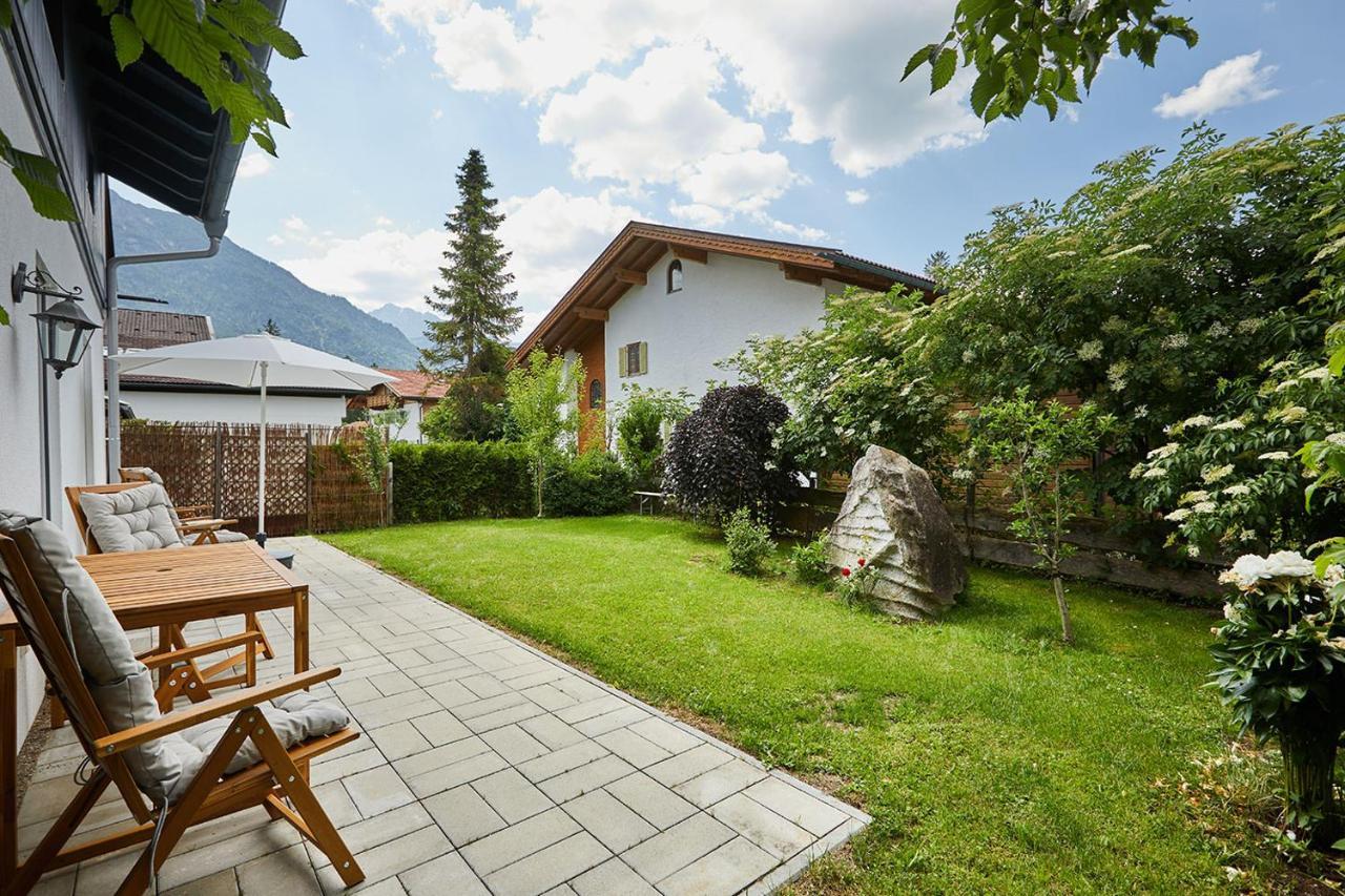 Ferienwohnung Zum Steingarten Krün Eksteriør bilde